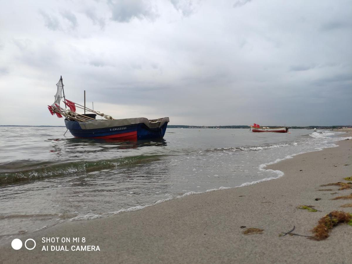 Ferienwohnung ZUM WOHLFÜHLEN FÜR 4 ERWACHSENE +1 Kind, Schwimmbad vor der Tür Tiere erlaubt Sierksdorf Exterior foto